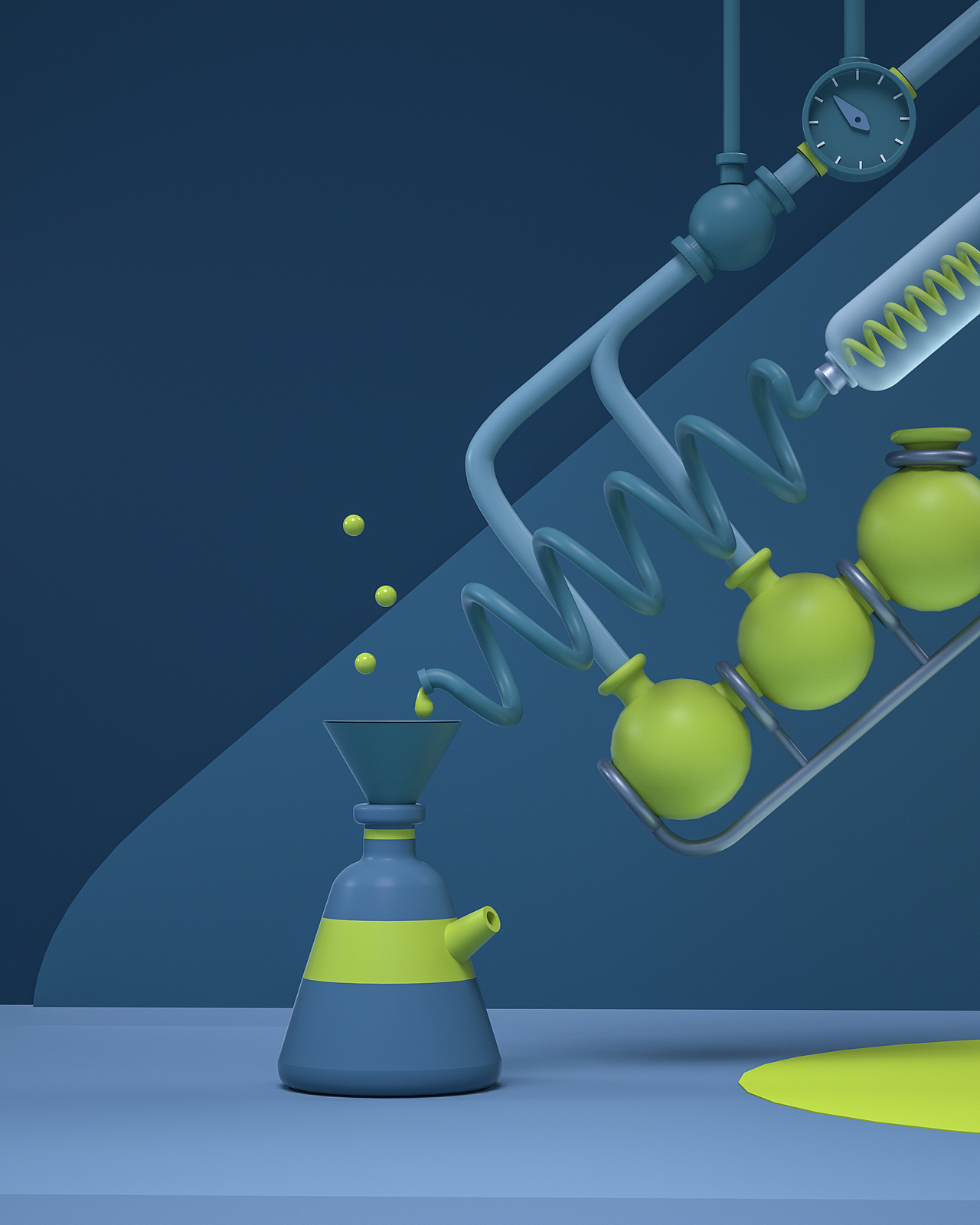 C4D-6月近些练习的作品集及大广赛【娃哈哈】作品（图ZMTY0NzUzNzMy） - 其他三维 - 站酷设计师BigBear_YU原创素材 - 站酷ZCOOL