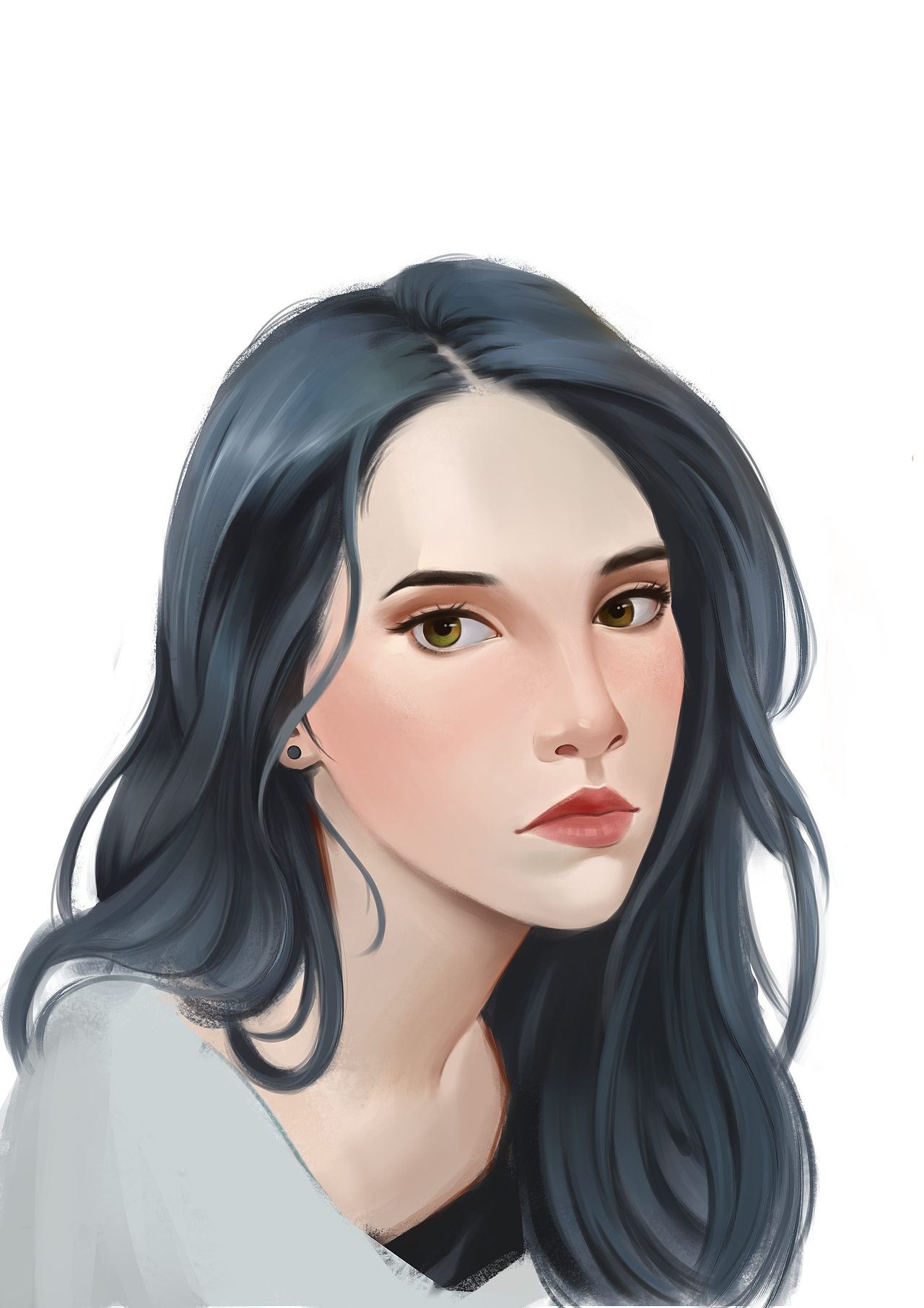 頭像臨摹練習(xí)（圖ZMjY4MzI1ODQ0） - 創(chuàng)作習(xí)作 - 站酷設(shè)計師繪畫學(xué)徒原創(chuàng)素材 - 站酷ZCOOL