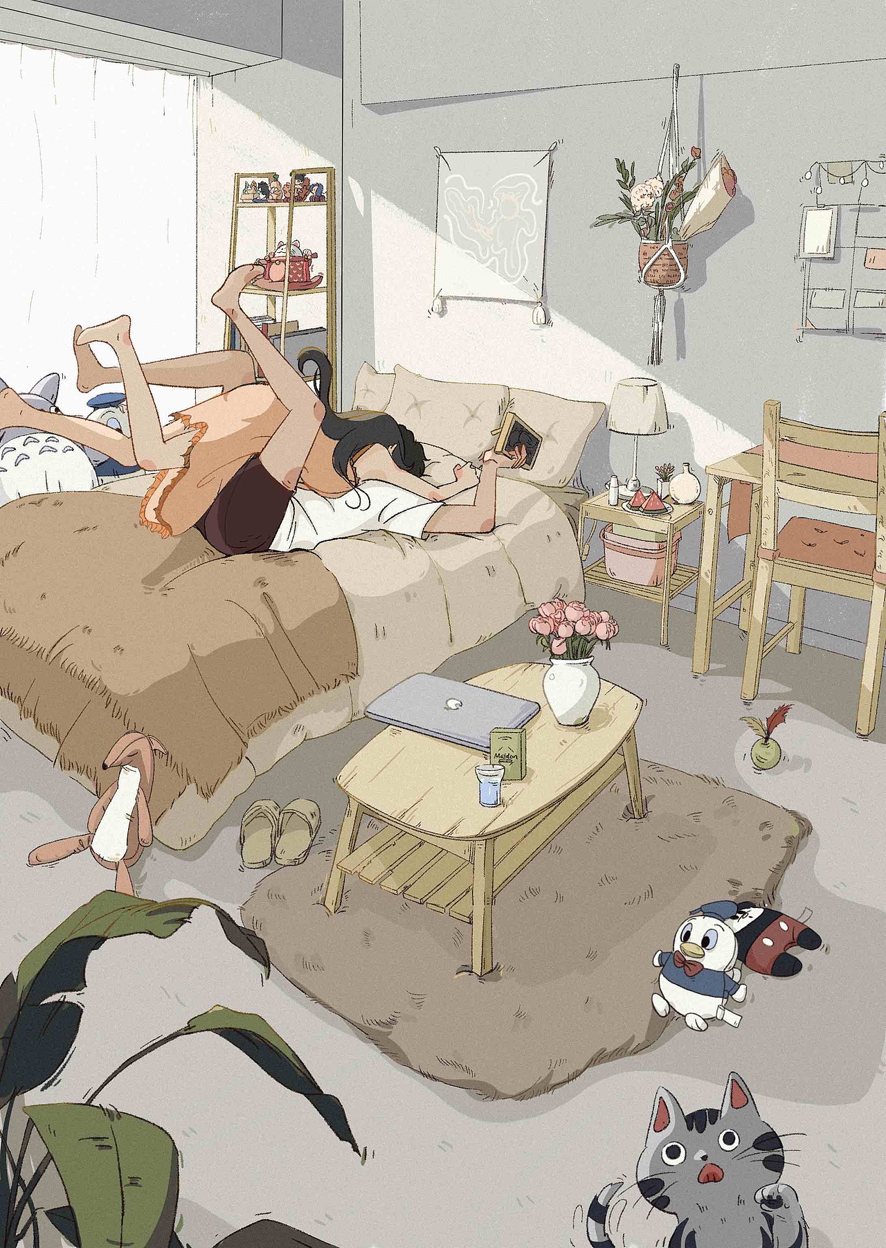 第一次画带场景的图