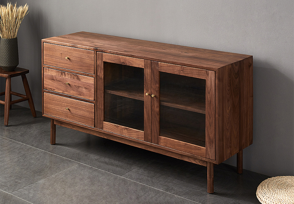 韶华·餐边柜 #黑胡桃木#