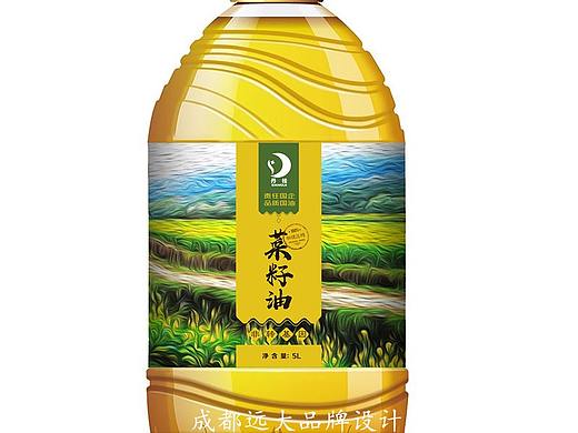 成都远大品牌设计为绵阳游仙粮油公司菜籽油包装设计 