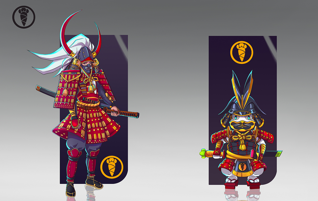 武士（图ZMTQ3NjIwOTAw） - 游戏原画 - 站酷设计师KongFu鱼原创素材 - 站酷ZCOOL