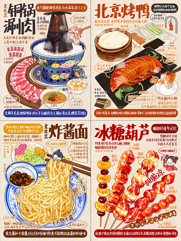 近3月美食插画合集（图ZMzMzOTM4NjE2） - 创作习作 - 站酷设计师地雷aya原创素材 - 站酷ZCOOL