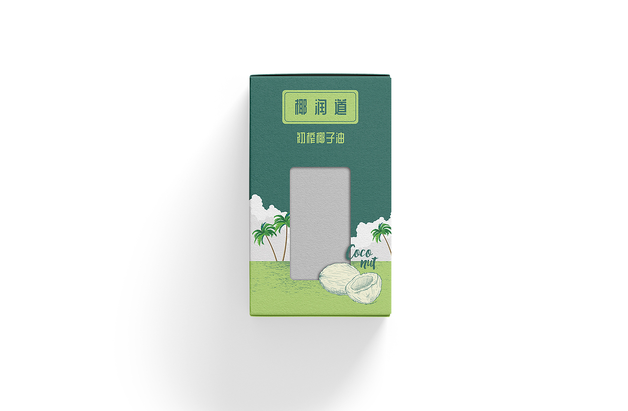 椰子油包装盒