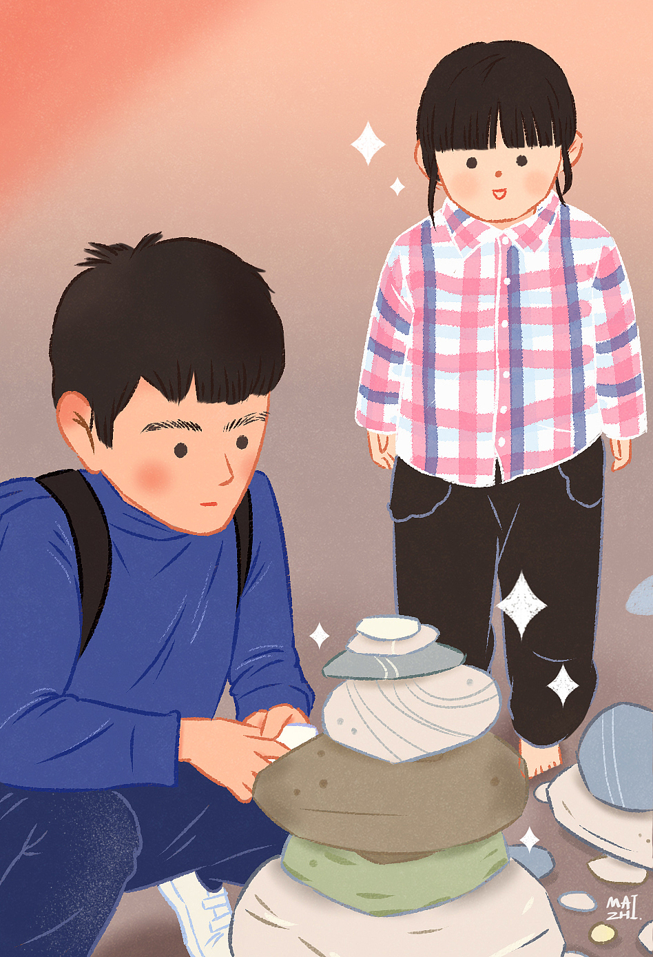 六一兒童節(jié) 愿你永遠(yuǎn)保持童真??（圖ZMTYwODk1NjY0） - 商業(yè)插畫(huà) - 站酷設(shè)計(jì)師麥吱XD原創(chuàng)素材 - 站酷ZCOOL