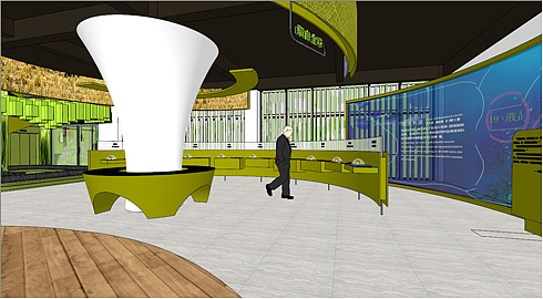 【空间印象连锁终端设计案例】专访空间印象-汤臣倍健区域营销中心设计项目组（图ZMTE5MDg4OTY=） - 家装设计 - 站酷设计师空间印象商业设计原创素材 - 站酷ZCOOL