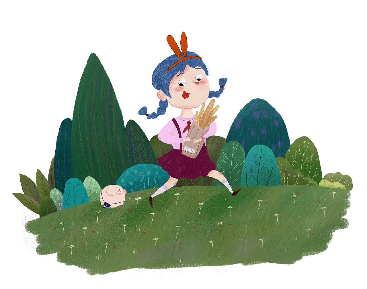 儿插练习（图ZMTc0NTMyNjI0） - 创作习作 - 站酷设计师YoYo_ing原创素材 - 站酷ZCOOL