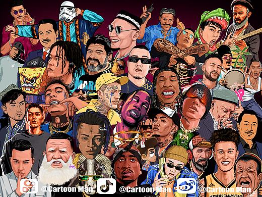 Cartoon Man（个人主页-ZNTU5NDQ5MTY=） - 新锐潮流插画 - 站酷设计师CartoonMan原创素材 - 站酷ZCOOL