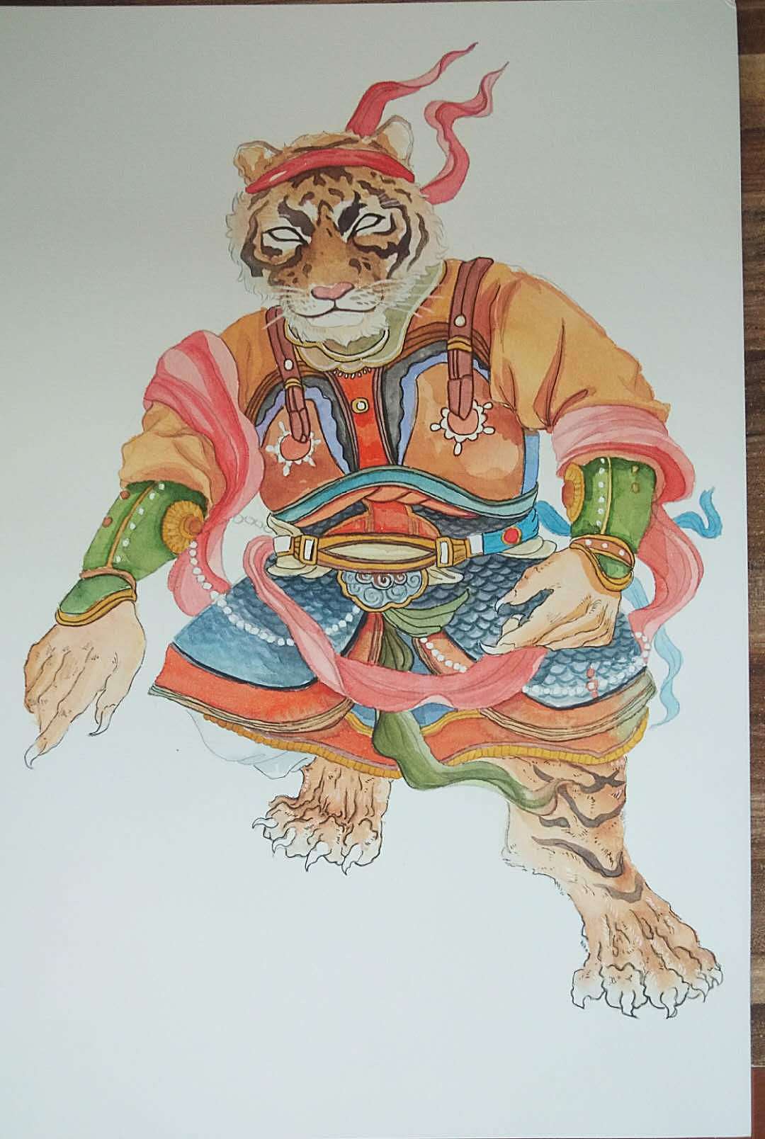 十二生肖唐朝联想（图ZMjEwNjU4NTgw） - 创作习作 - 站酷设计师羊酷儿原创素材 - 站酷ZCOOL