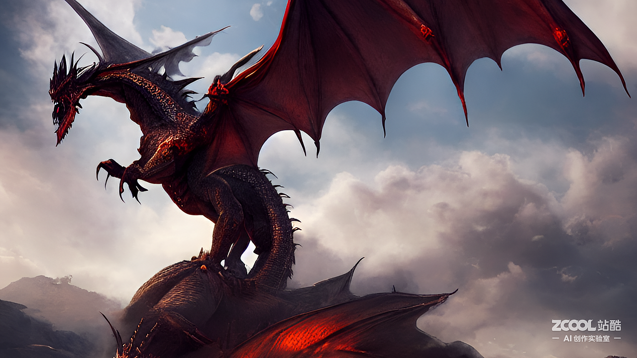 #AI创作实验室#恶龙