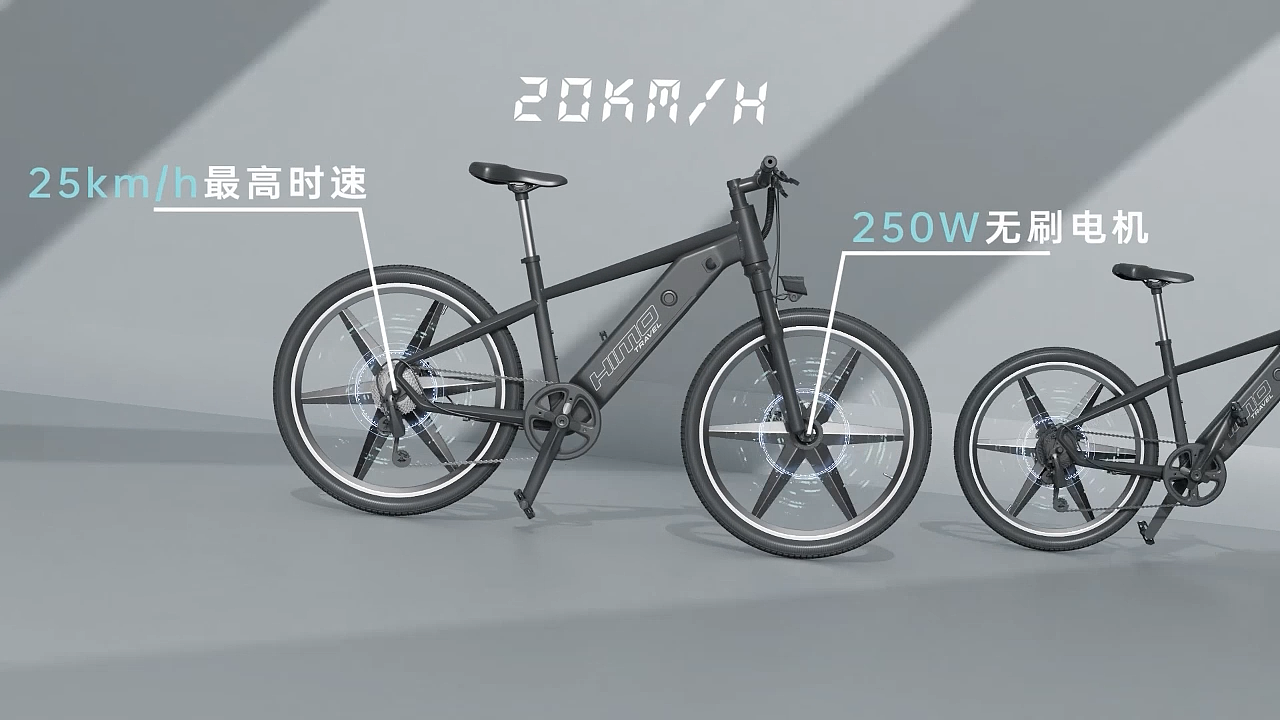 电动自行车（图ZMzcwMzM3OTMy） - 产品 - 站酷设计师三维动画希希原创素材 - 站酷ZCOOL