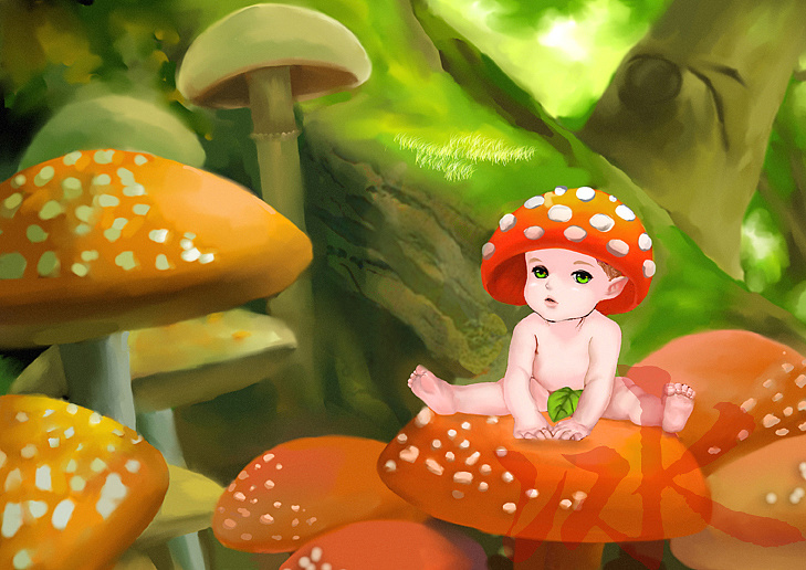 蘑菇精灵 - 原创作品 - 站酷(zcool)