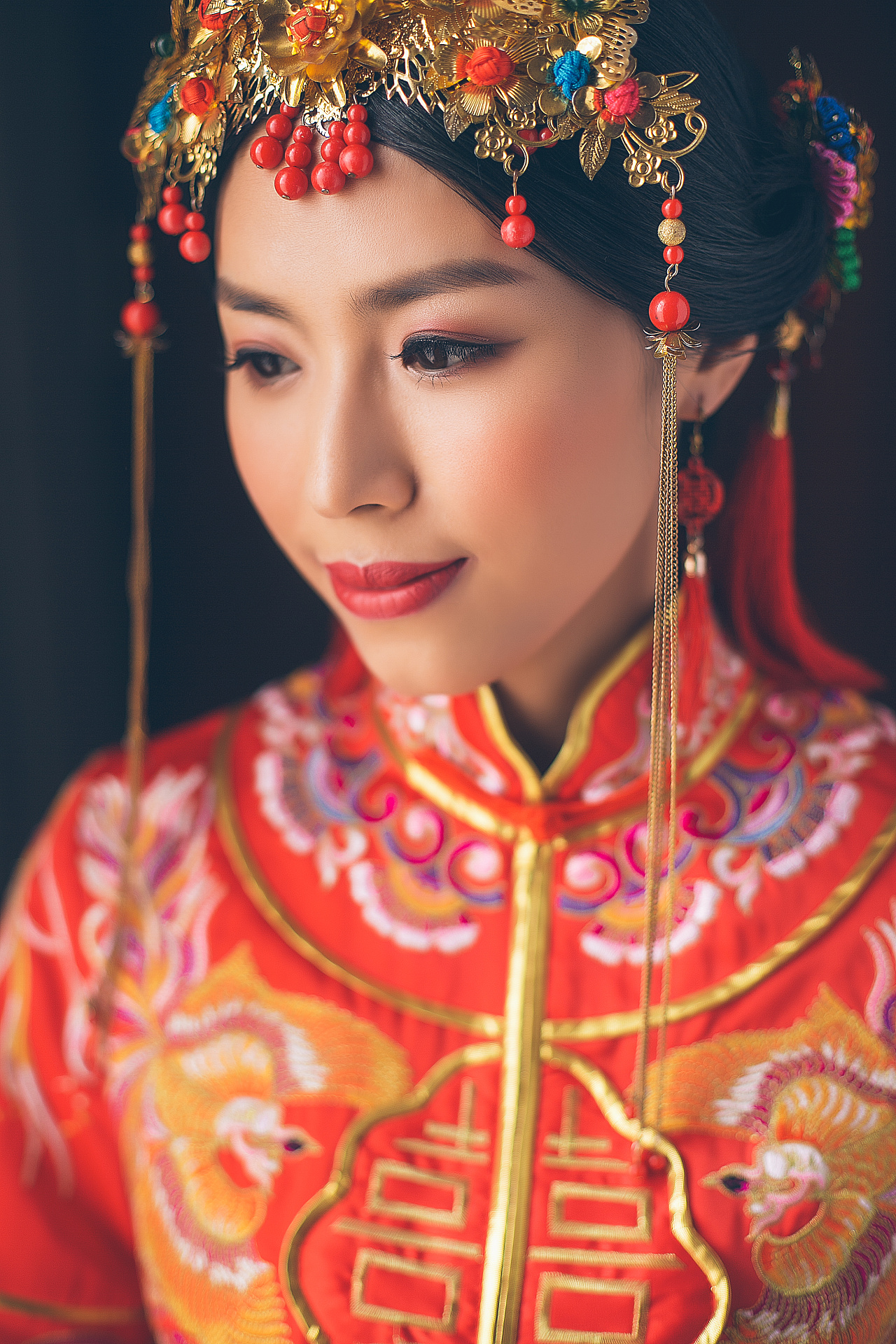 婚礼当天的新娘肖像不比婚纱照差|摄影|人像|摄影师温泉 - 原创作品