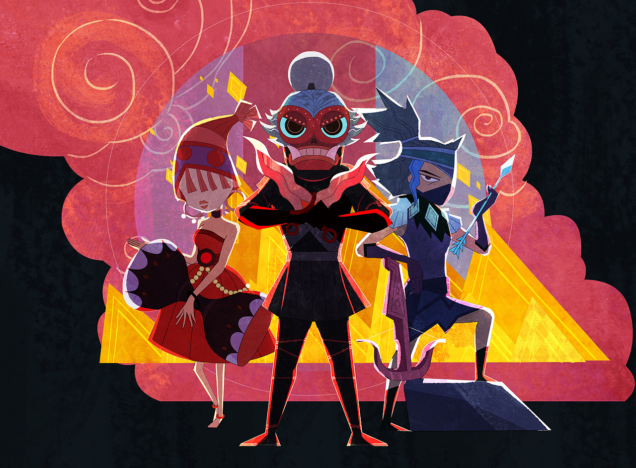 手游《舟游》片头动态漫画（图ZMTg2NTkzNzgw） - 设定/分镜 - 站酷设计师BINGO缤格动画原创素材 - 站酷ZCOOL