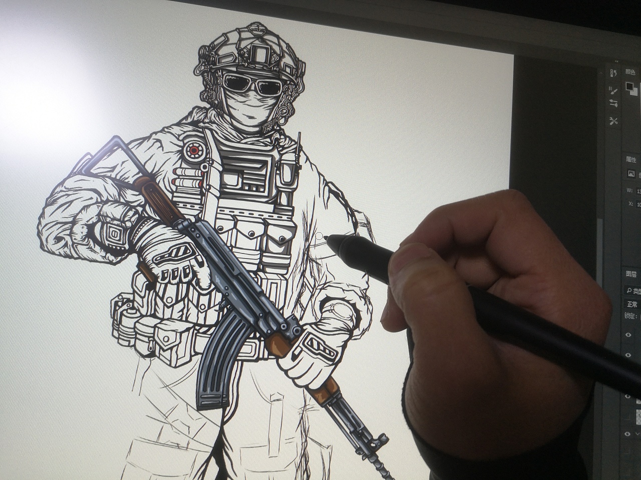 2020.06.22兵人插画随笔