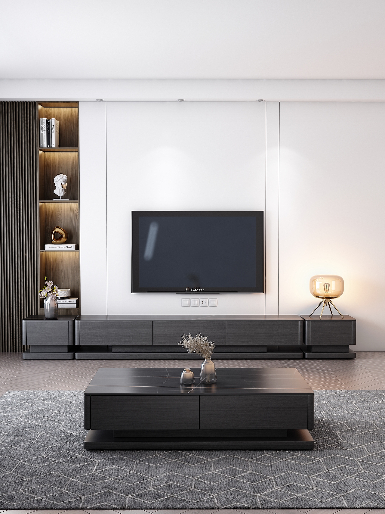 茶几电视柜组合