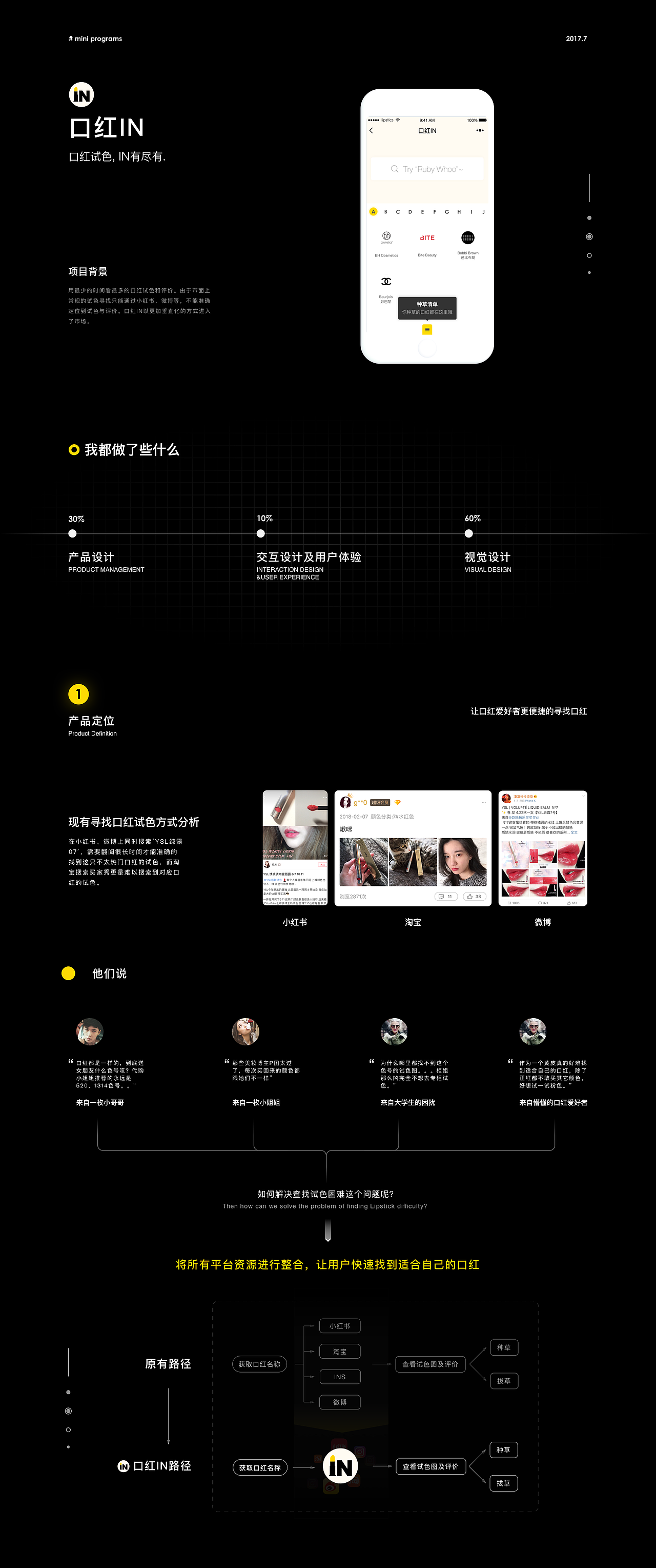 「口红IN小程序」（图ZMTE0ODMxNTY4） - APP界面 - 站酷设计师张安安ann原创素材 - 站酷ZCOOL