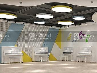 钢琴培训室效果图设计教育培训机构设计装修室内设计(个人主页-ZNTQxMjg3MzI=) - 商业空间设计 - 站酷设计师艺瀚设计中心原创素材 - 站酷ZCOOL