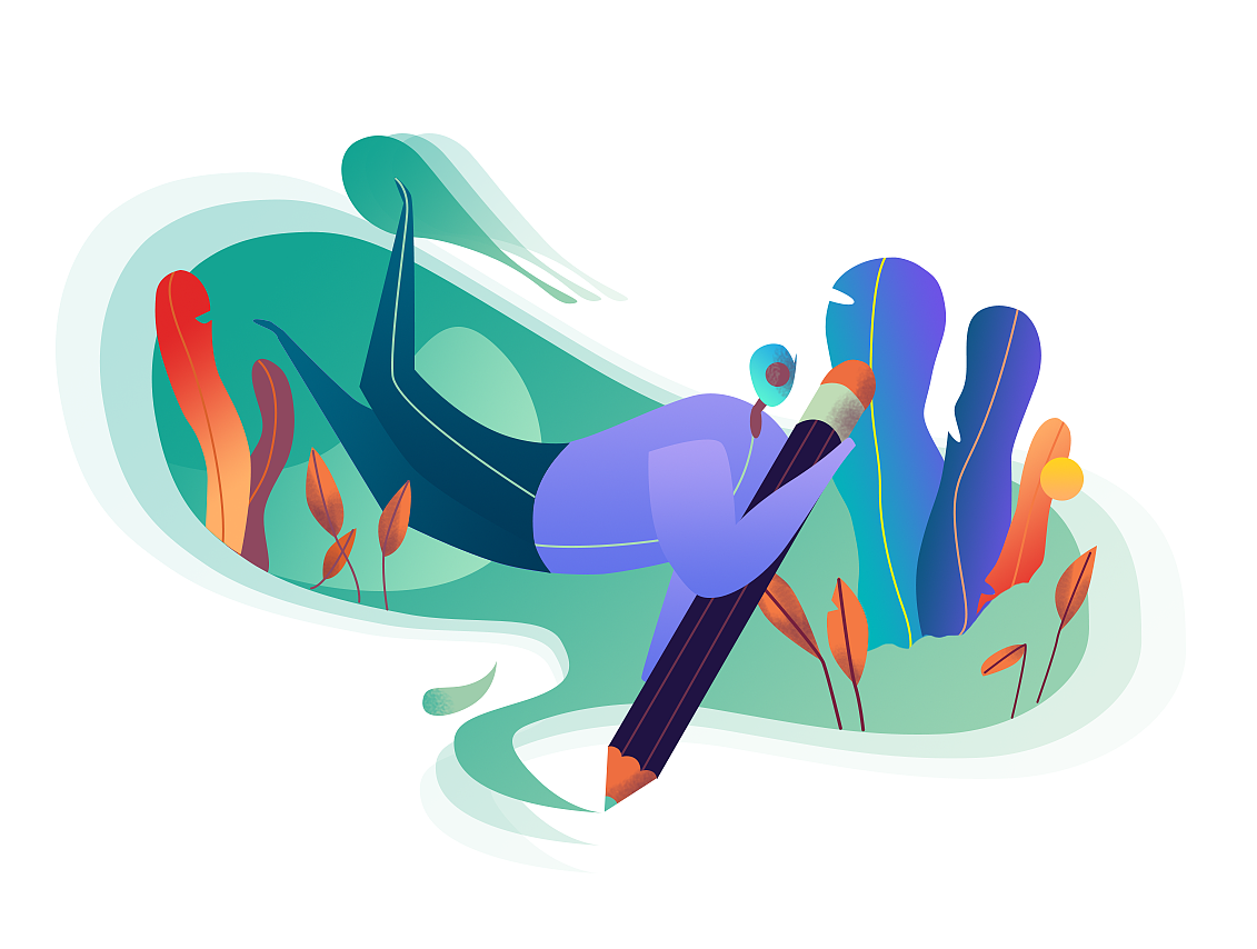 【手绘】扁平化