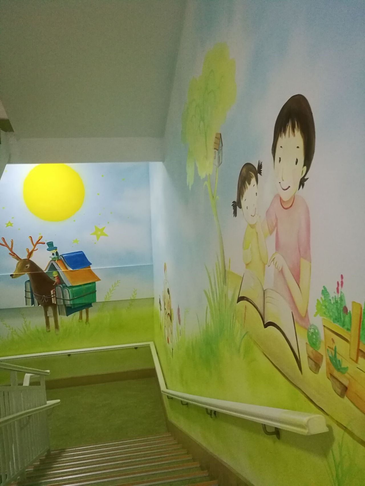 乾城白沙幼儿园墙绘（图ZOTU2NjE3MDQ=） - 图案 - 站酷设计师乐彩艺术派墙绘原创素材 - 站酷ZCOOL