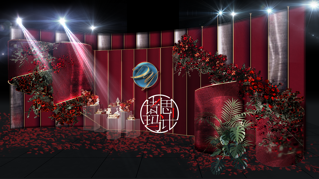 诸思玛计张艺扬婚礼设计作品