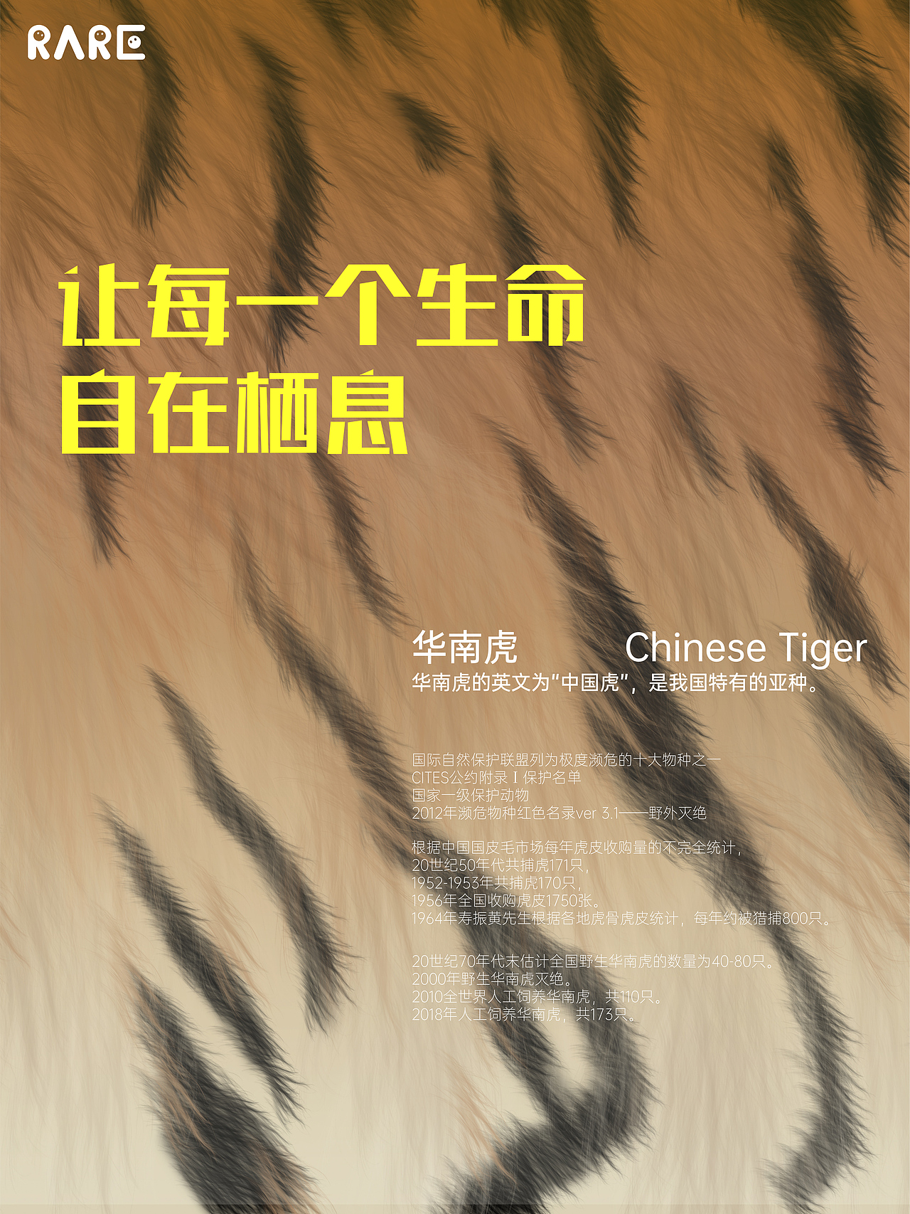 RARE保护濒危动物主题动物园VI及包装设计