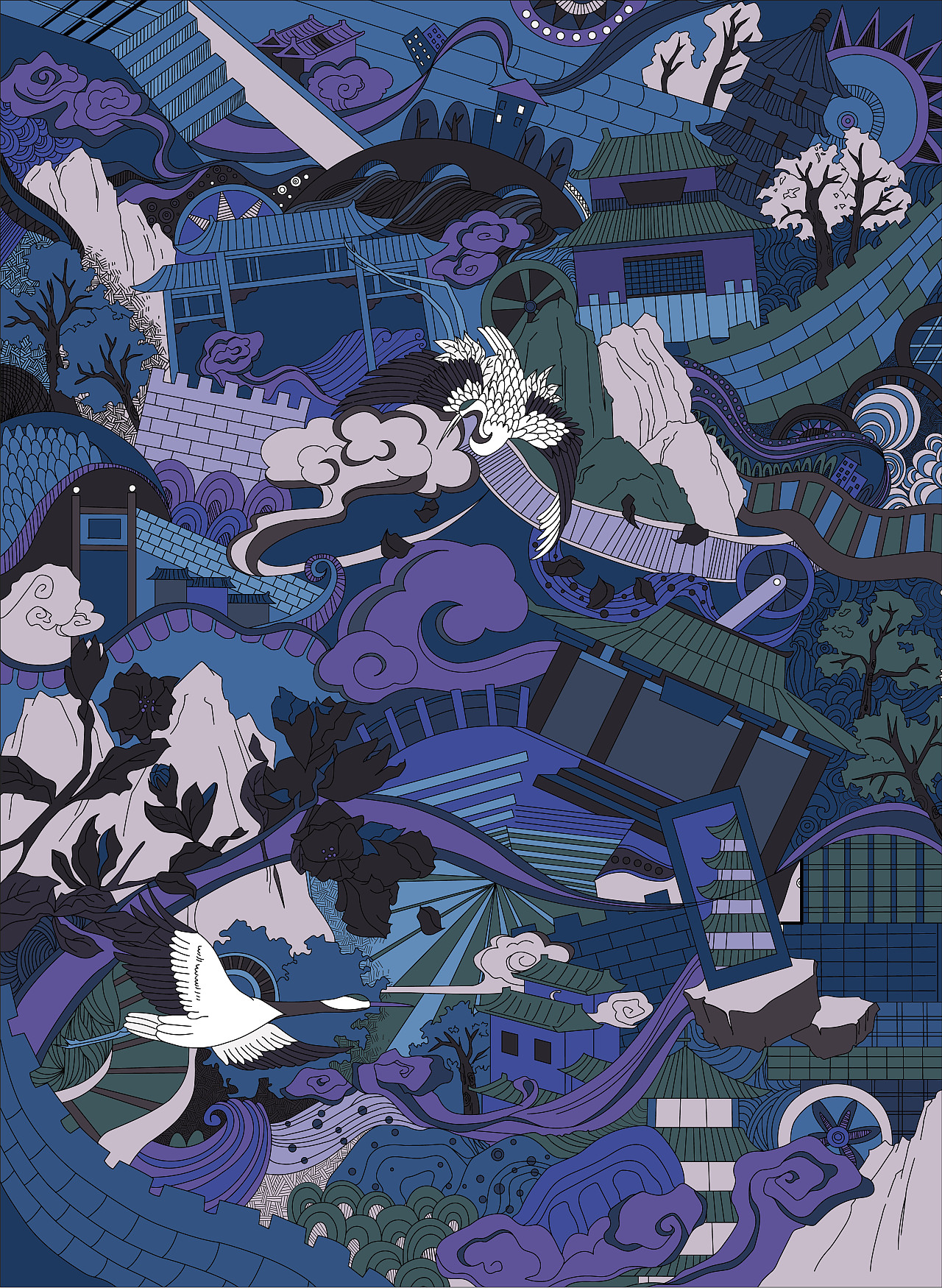 宿迁某项目商业插画