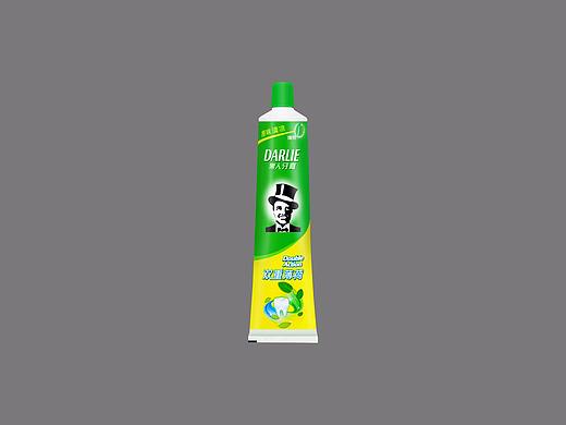 黑人牙膏-修图