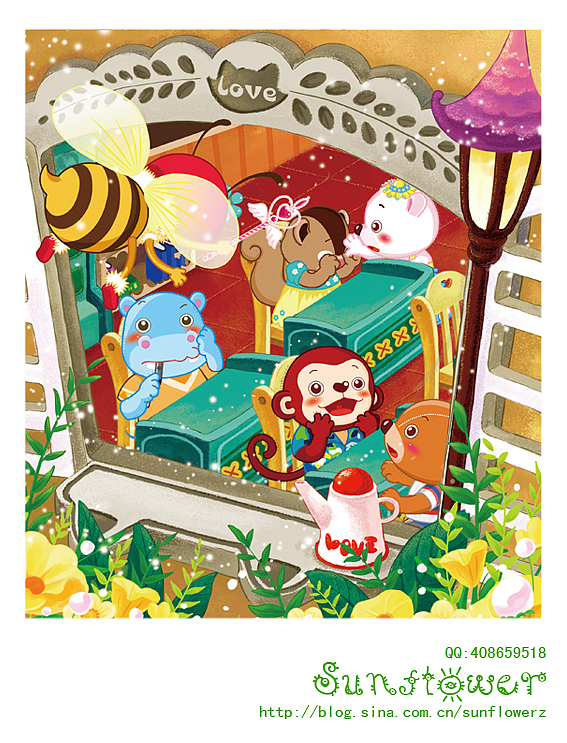 Growth儿童绘本（图ZNjQzMjIw） - 艺术插画 - 站酷设计师爱绘集原创素材 - 站酷ZCOOL