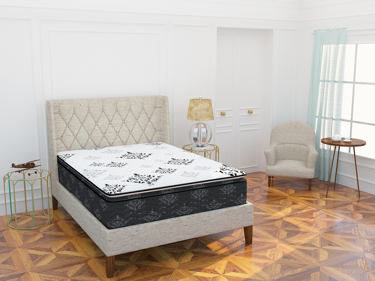 床墊產(chǎn)品設(shè)計(jì)（圖ZNzU4NjAyNjg=） - 生活用品 - 站酷設(shè)計(jì)師sainnbx原創(chuàng)素材 - 站酷ZCOOL