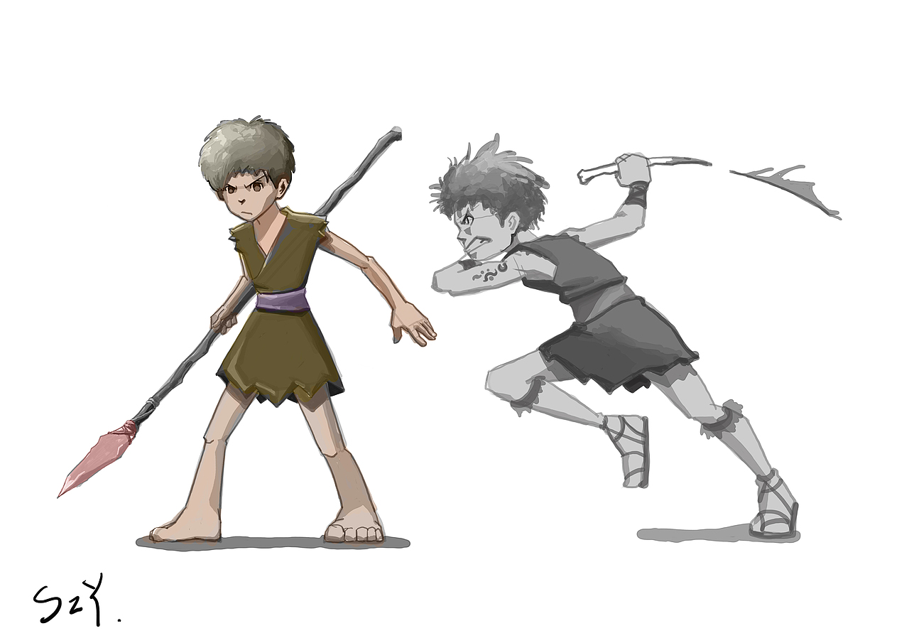 人设练习（图ZNTU0NTExMg==） - 创作习作 - 站酷设计师碌无为原创素材 - 站酷ZCOOL