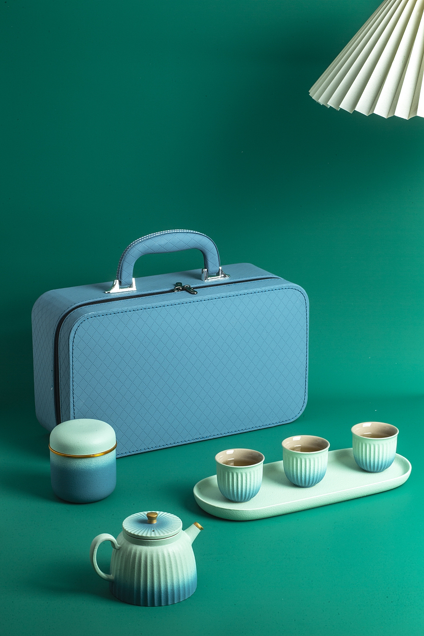 流金岁月之青绿|茶具