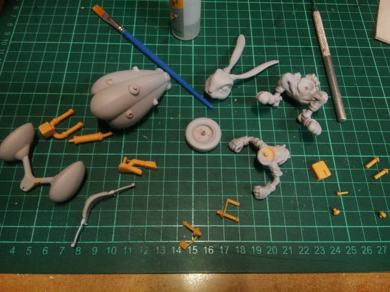 朋克兔子（图ZMTU2MTg1MDQw） - 手办/模玩 - 站酷设计师华颐HYX原创素材 - 站酷ZCOOL