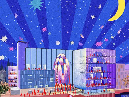 挪威????建筑插畫（個人主頁-ZNDE5MDU5ODQ=） - 創(chuàng)作習(xí)作 - 站酷設(shè)計師JOYCE鹽原創(chuàng)素材 - 站酷ZCOOL