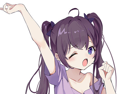 日系二次元动漫美少女