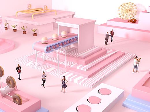 C4D   梦幻小工厂