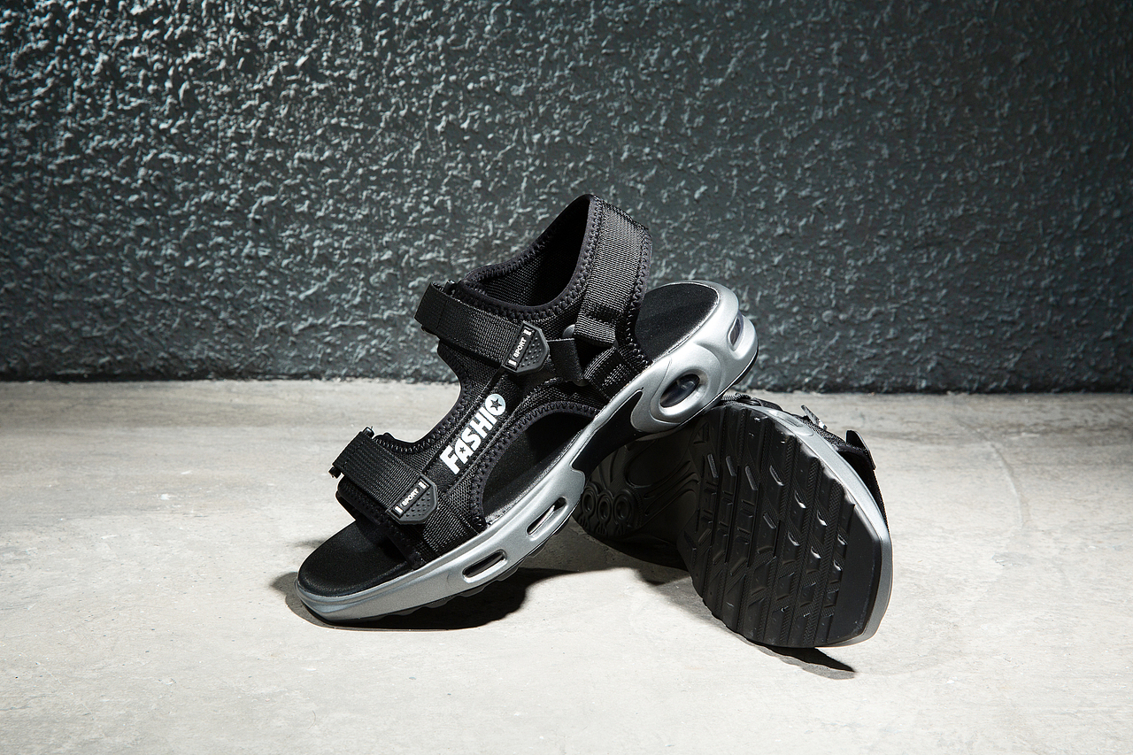 夏天沙滩鞋创意拍摄