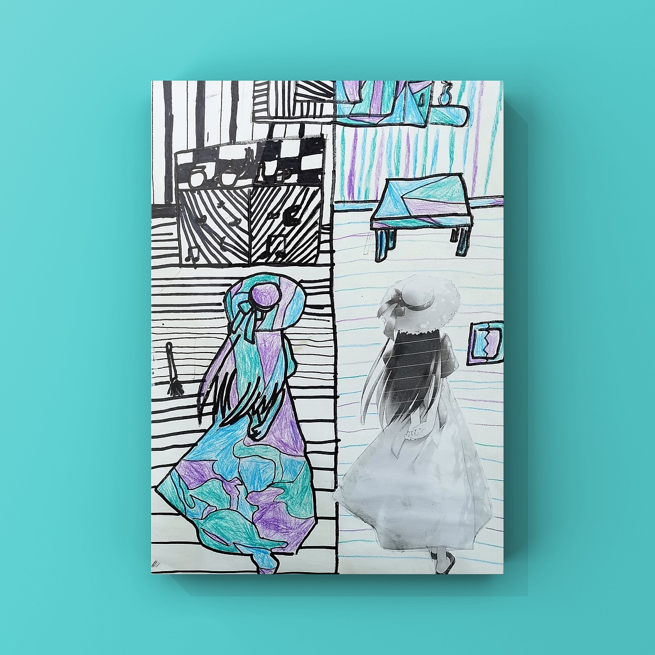 关系（图ZMjUxODA5ODQw） - 绘画 - 站酷设计师哦格啦卡口语原创素材 - 站酷ZCOOL