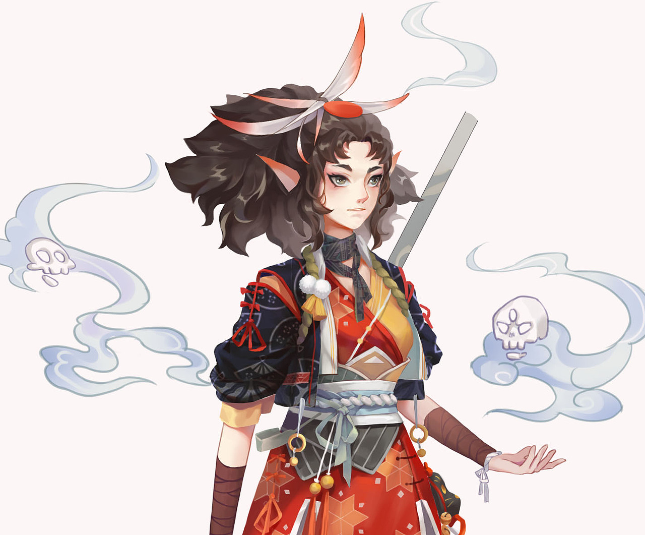 女妖侠（图ZMTI5ODM2MzEy） - 创作习作 - 站酷设计师半半pan原创素材 - 站酷ZCOOL