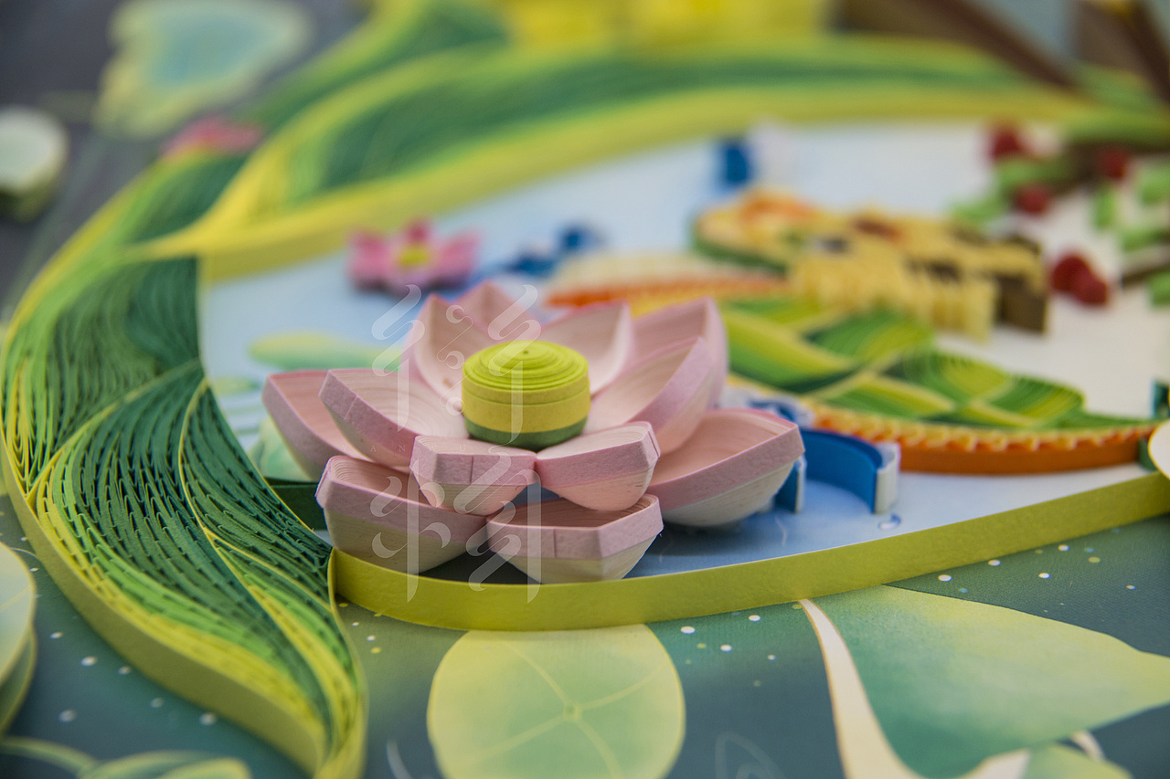 衍物 - 《棕意》端午节主图衍纸装饰画（图ZMjUzNzc2MjMy） - 其他手工艺 - 站酷设计师黎凯泉原创素材 - 站酷ZCOOL