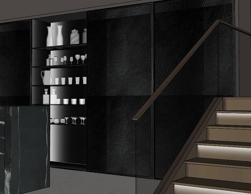 定制柜体展厅空间规划设计