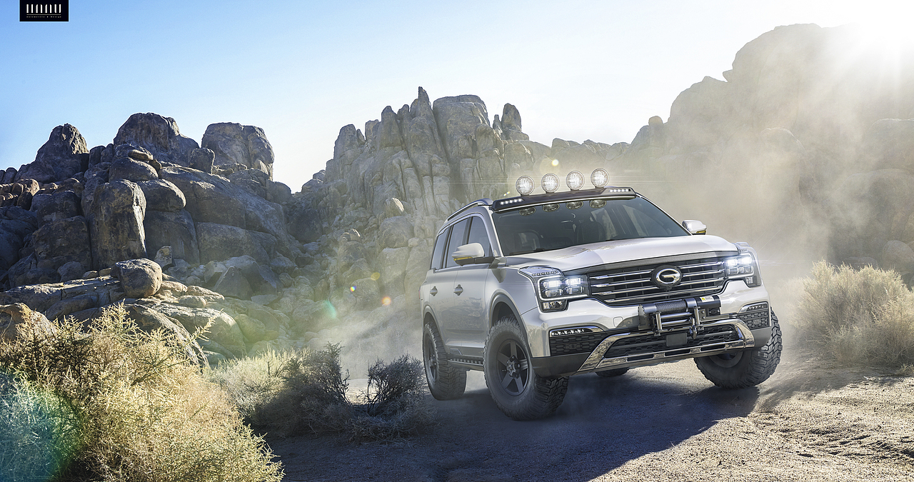 传祺/GS8_CGI（图ZNjQ0NDk4MDQ=） - 机械/交通 - 站酷设计师Haau原创素材 - 站酷ZCOOL