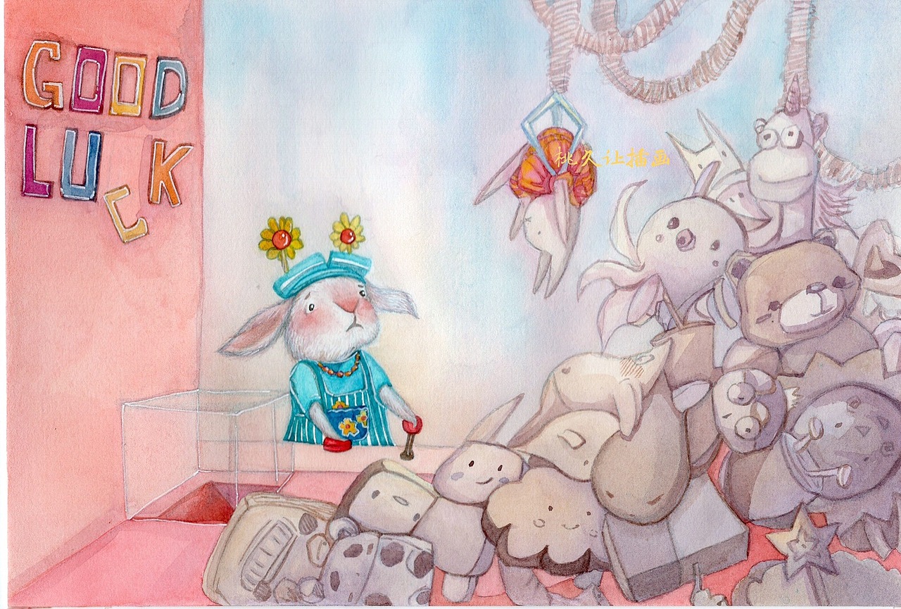 抓娃娃（图ZMTg0Mzk0NzQ0） - 创作习作 - 站酷设计师桃久让原创素材 - 站酷ZCOOL