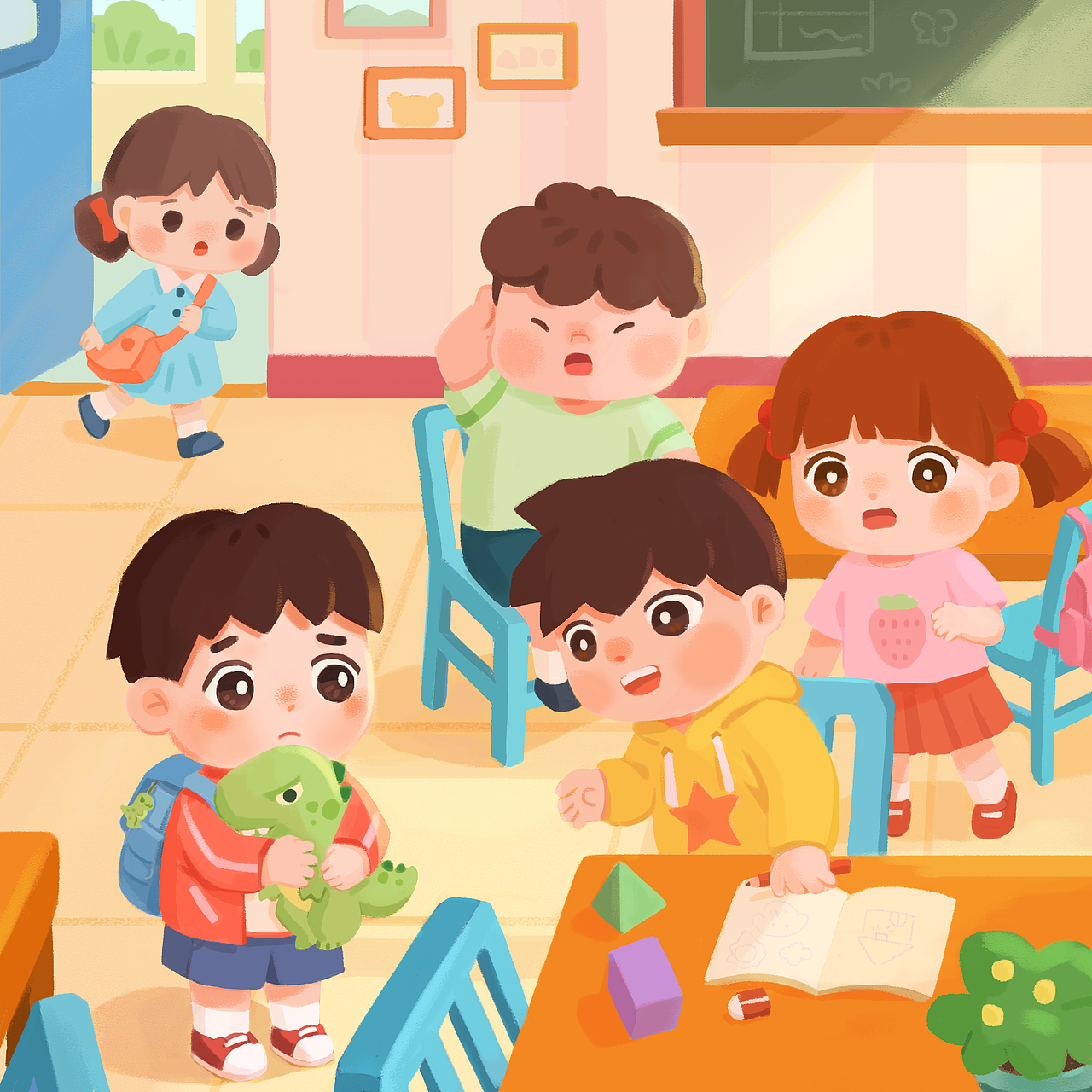 插画练习（图ZMjUwMTIyNzk2） - 创作习作 - 站酷设计师只橙ora原创素材 - 站酷ZCOOL