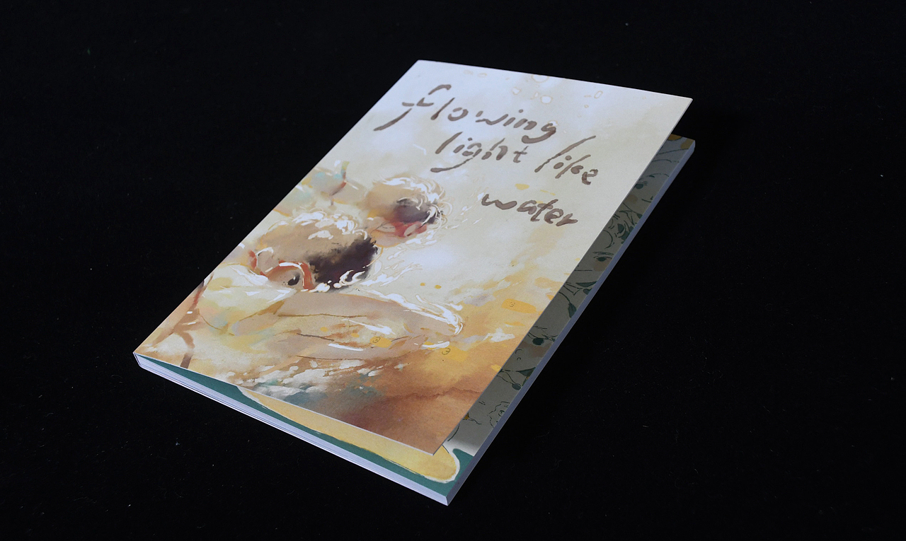 纪念今年做的2.5本插画书(课程作业)