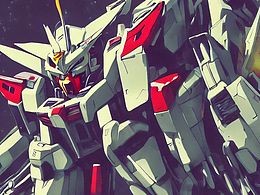 #AI創(chuàng)作實驗室#戰(zhàn)爭，高達