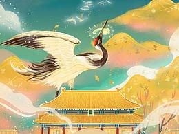 微信红包-仙鹤献瑞