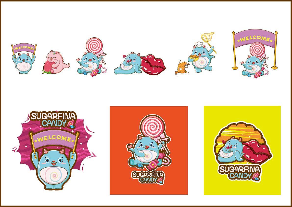 sugarfina糖果包装设计（图ZMTYxNzY0MTk2） - 包装 - 站酷设计师毕研君原创素材 - 站酷ZCOOL