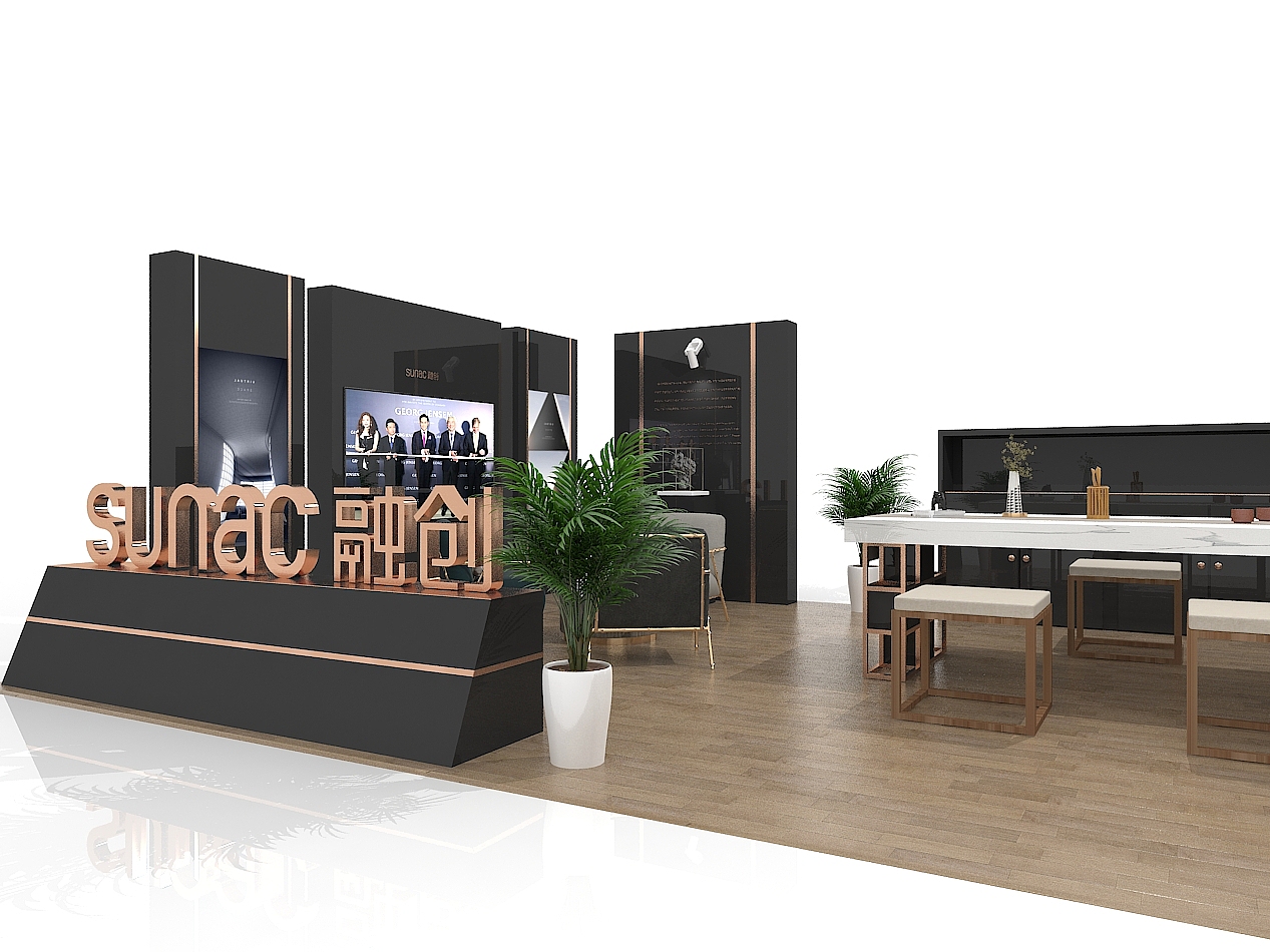 西安融创壹号院——外展（图ZMTczMTExMjk2） - 展陈设计 - 站酷设计师博思维设计工作室原创素材 - 站酷ZCOOL