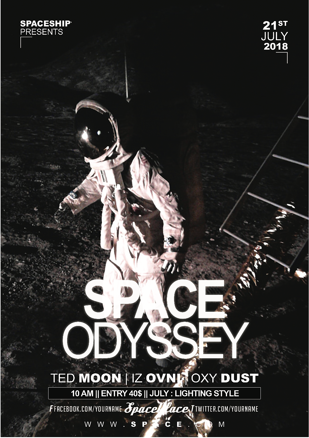 天文系列海报设计